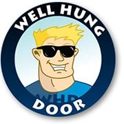 Well Hung Door logo, commercial overhead door